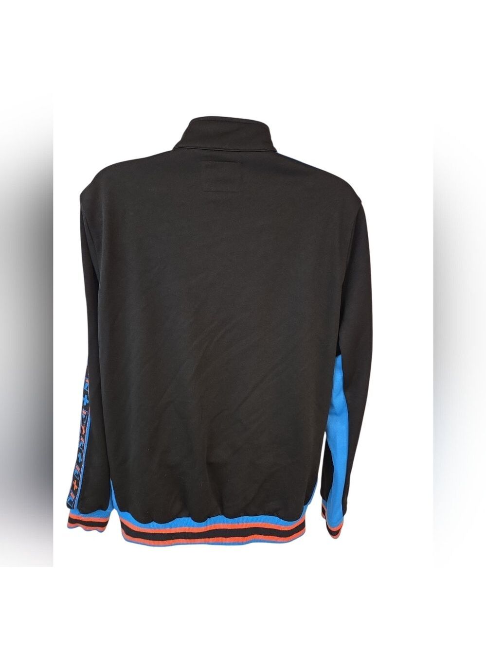 Fila Pink Dolphin Women's Black Track Jacket Size S - Picture 5 of 6
